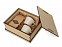 Подарочный набор с кофе, чашками в деревянной коробке Кофебрейк с логотипом в Санкт-Петербурге заказать по выгодной цене в кибермаркете AvroraStore