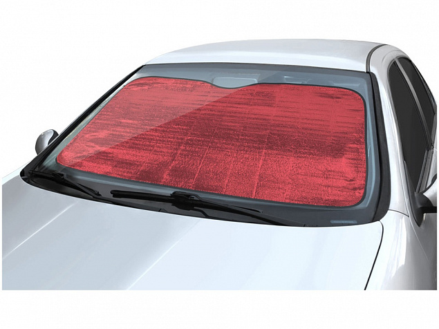 Автомобильный солнцезащитный экран Noson, красный с логотипом в Санкт-Петербурге заказать по выгодной цене в кибермаркете AvroraStore