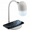 Лампа с колонкой и беспроводной зарядкой lampaTon, белая с логотипом в Санкт-Петербурге заказать по выгодной цене в кибермаркете AvroraStore