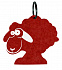 Брелок «Овечка», красная с логотипом в Санкт-Петербурге заказать по выгодной цене в кибермаркете AvroraStore
