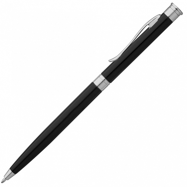 Ручка шариковая Reset, черная с логотипом в Санкт-Петербурге заказать по выгодной цене в кибермаркете AvroraStore