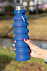 Герметичная складная силиконовая бутылка с крышкой с логотипом в Санкт-Петербурге заказать по выгодной цене в кибермаркете AvroraStore
