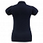 Рубашка поло женская Heavymill темно-синяя с логотипом в Санкт-Петербурге заказать по выгодной цене в кибермаркете AvroraStore