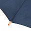 Зонт-трость OkoBrella, темно-синий с логотипом в Санкт-Петербурге заказать по выгодной цене в кибермаркете AvroraStore