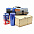 Подарочный набор Джей, синий с логотипом в Санкт-Петербурге заказать по выгодной цене в кибермаркете AvroraStore