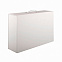 Коробка складная подарочная, 37x25x10cm, кашированный картон, белый с логотипом в Санкт-Петербурге заказать по выгодной цене в кибермаркете AvroraStore