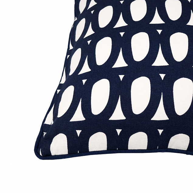 Чехол на подушку Twirl, прямоугольный, темно-синий с логотипом в Санкт-Петербурге заказать по выгодной цене в кибермаркете AvroraStore
