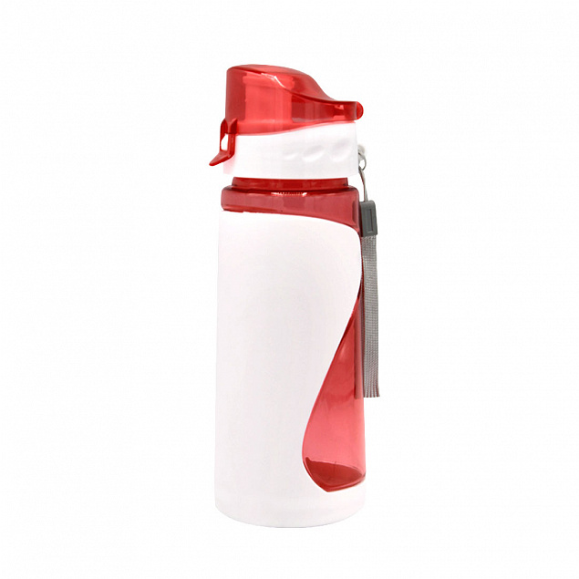 Спортивная бутылка для воды Атлетик - Красный PP с логотипом в Санкт-Петербурге заказать по выгодной цене в кибермаркете AvroraStore