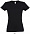 Фуфайка (футболка) IMPERIAL женская,Глубокий черный L с логотипом в Санкт-Петербурге заказать по выгодной цене в кибермаркете AvroraStore