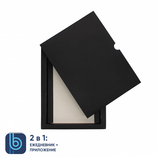 Коробка под ежедневник Bplanner (черный) с логотипом в Санкт-Петербурге заказать по выгодной цене в кибермаркете AvroraStore