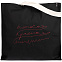 Холщовая сумка с вышивкой «Тонкая красная линия», черная с логотипом в Санкт-Петербурге заказать по выгодной цене в кибермаркете AvroraStore