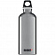 Бутылка для воды Traveller 600, светло-серая с логотипом в Санкт-Петербурге заказать по выгодной цене в кибермаркете AvroraStore