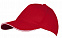 Бейсболка LONG BEACH, красная с белым с логотипом в Санкт-Петербурге заказать по выгодной цене в кибермаркете AvroraStore
