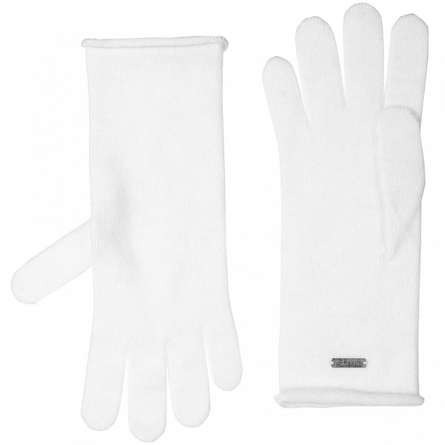 Перчатки Alpine, удлиненные, белые с логотипом в Санкт-Петербурге заказать по выгодной цене в кибермаркете AvroraStore
