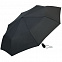 Зонт складной ARE-AOC, черный с логотипом в Санкт-Петербурге заказать по выгодной цене в кибермаркете AvroraStore