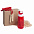 Набор подарочный INMODE: бутылка для воды, скакалка, стружка, коробка, красный с логотипом в Санкт-Петербурге заказать по выгодной цене в кибермаркете AvroraStore