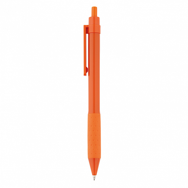 Ручка X2, оранжевый с логотипом в Санкт-Петербурге заказать по выгодной цене в кибермаркете AvroraStore