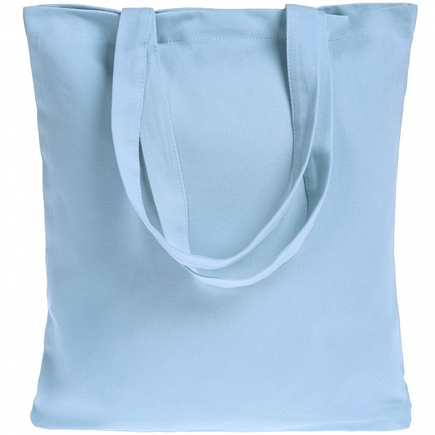 Холщовая сумка Avoska, голубая с логотипом в Санкт-Петербурге заказать по выгодной цене в кибермаркете AvroraStore