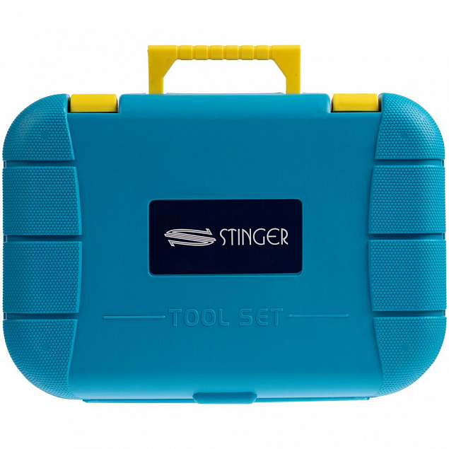 Набор инструментов Stinger 15, синий с логотипом в Санкт-Петербурге заказать по выгодной цене в кибермаркете AvroraStore