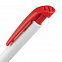 Ручка шариковая Favorite, белая с красным с логотипом в Санкт-Петербурге заказать по выгодной цене в кибермаркете AvroraStore