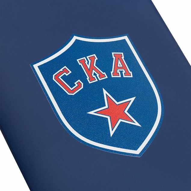 Обложка для паспорта «СКА», синяя с логотипом в Санкт-Петербурге заказать по выгодной цене в кибермаркете AvroraStore