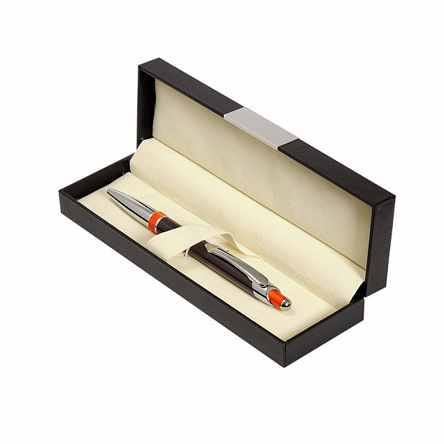 Коробка подарочная, футляр, пластик, с алюминиевой вставкой, для 1 ручки с логотипом в Санкт-Петербурге заказать по выгодной цене в кибермаркете AvroraStore