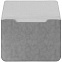 Чехол для ноутбука Nubuk, светло-серый с логотипом в Санкт-Петербурге заказать по выгодной цене в кибермаркете AvroraStore