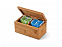 Коробка из бамбука с чаем «BURDOCK» с логотипом в Санкт-Петербурге заказать по выгодной цене в кибермаркете AvroraStore