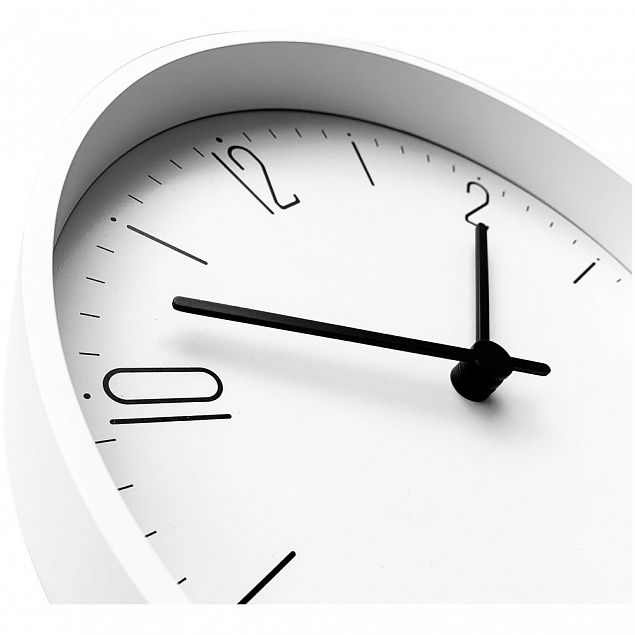 Часы настенные Casper, белые с логотипом в Санкт-Петербурге заказать по выгодной цене в кибермаркете AvroraStore
