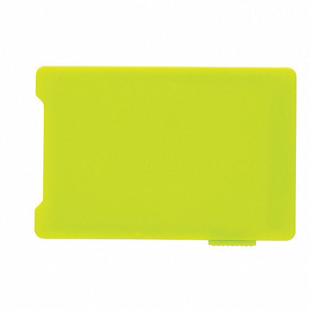 Держатель RFID для пяти карт, зеленый с логотипом в Санкт-Петербурге заказать по выгодной цене в кибермаркете AvroraStore