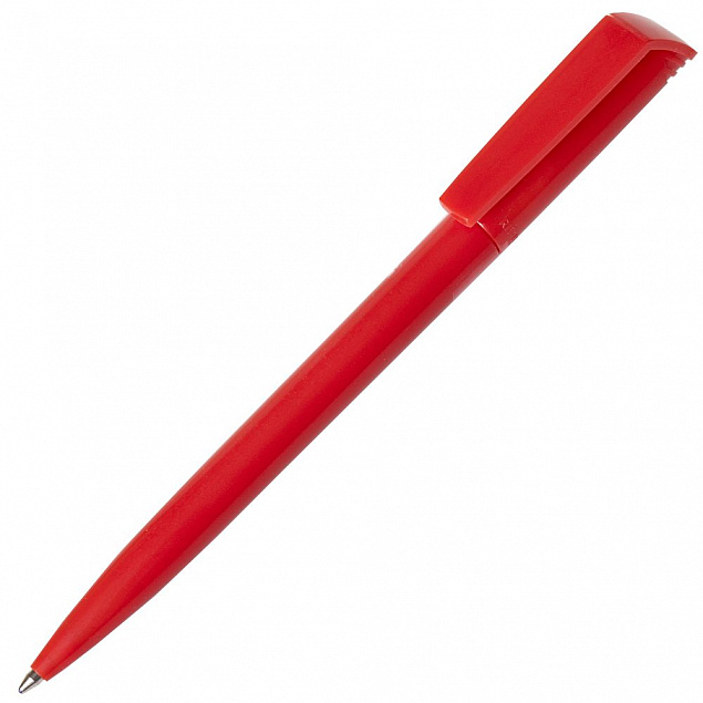 Ручка шариковая Flip, красная с логотипом в Санкт-Петербурге заказать по выгодной цене в кибермаркете AvroraStore