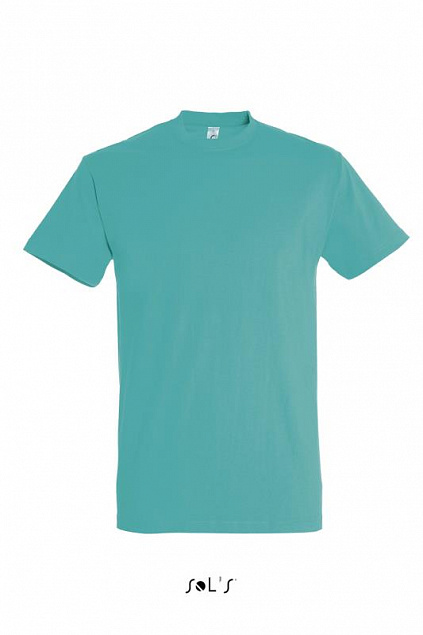 Фуфайка (футболка) IMPERIAL мужская,Карибский голубой L с логотипом в Санкт-Петербурге заказать по выгодной цене в кибермаркете AvroraStore