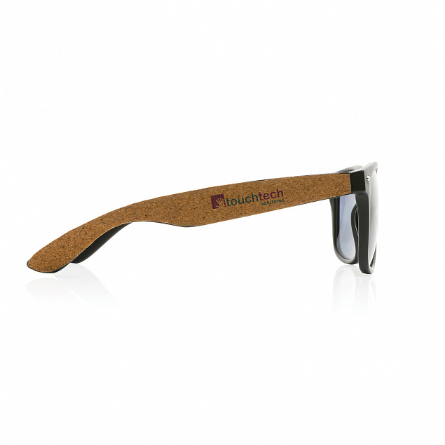 Солнцезащитные очки Cork из переработанного пластика, UV 400 с логотипом в Санкт-Петербурге заказать по выгодной цене в кибермаркете AvroraStore