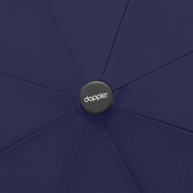 Зонт складной Fiber Magic, темно-синий с логотипом в Санкт-Петербурге заказать по выгодной цене в кибермаркете AvroraStore