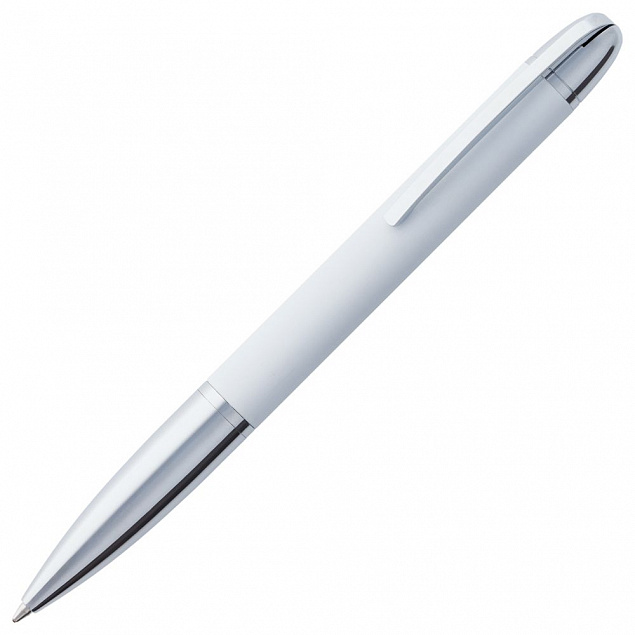 Ручка шариковая Arc Soft Touch, белая с логотипом в Санкт-Петербурге заказать по выгодной цене в кибермаркете AvroraStore