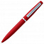 Ручка шариковая Bolt Soft Touch, красная с логотипом в Санкт-Петербурге заказать по выгодной цене в кибермаркете AvroraStore