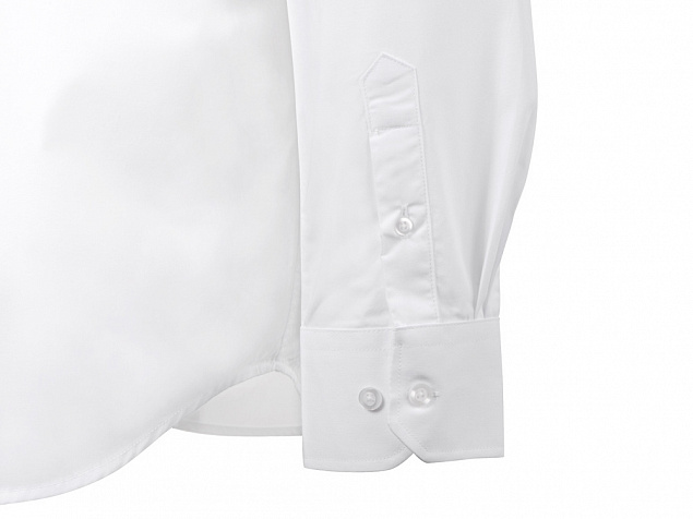 Рубашка Houston мужская с длинным рукавом, белый с логотипом в Санкт-Петербурге заказать по выгодной цене в кибермаркете AvroraStore