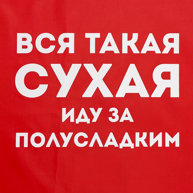 Дождевик «Вся такая сухая», красный с логотипом в Санкт-Петербурге заказать по выгодной цене в кибермаркете AvroraStore