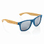 Солнцезащитные очки из переработанного пластика RCS с бамбуковыми дужками с логотипом в Санкт-Петербурге заказать по выгодной цене в кибермаркете AvroraStore