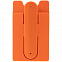 Чехол для карты на телефон Carver, оранжевый с логотипом в Санкт-Петербурге заказать по выгодной цене в кибермаркете AvroraStore
