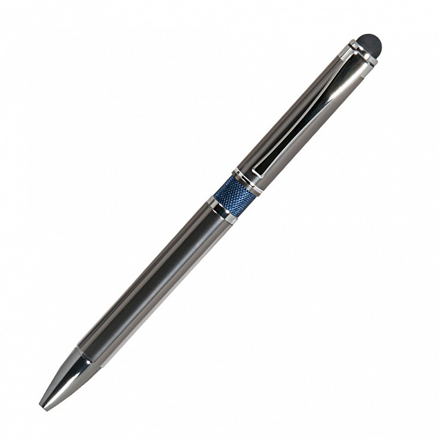 Шариковая ручка iP, синяя с логотипом в Санкт-Петербурге заказать по выгодной цене в кибермаркете AvroraStore