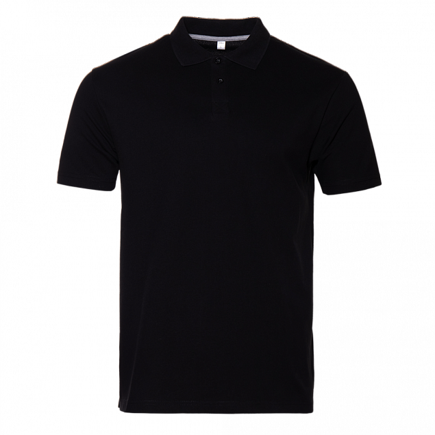 Рубашка поло StanUniform Чёрный с логотипом в Санкт-Петербурге заказать по выгодной цене в кибермаркете AvroraStore