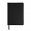 Ежедневник недатированный Anderson, А5,  черный, белый блок с логотипом в Санкт-Петербурге заказать по выгодной цене в кибермаркете AvroraStore