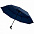 Складной зонт Dome Double с двойным куполом, серый с логотипом в Санкт-Петербурге заказать по выгодной цене в кибермаркете AvroraStore