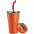 Термостакан Sapporo, оранжевый с логотипом в Санкт-Петербурге заказать по выгодной цене в кибермаркете AvroraStore