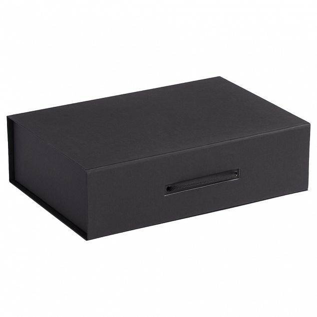 Коробка Case, подарочная, черная с логотипом в Санкт-Петербурге заказать по выгодной цене в кибермаркете AvroraStore