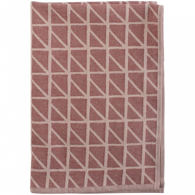 Кухонное полотенце Twist, бордовое с логотипом в Санкт-Петербурге заказать по выгодной цене в кибермаркете AvroraStore