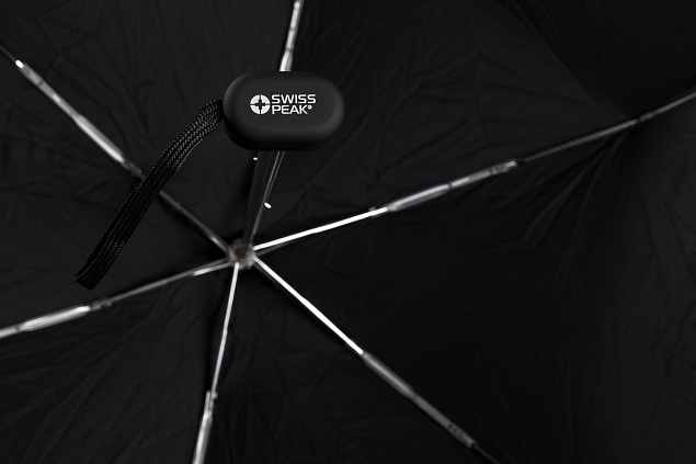 Зонт Mini Swiss Peak с логотипом в Санкт-Петербурге заказать по выгодной цене в кибермаркете AvroraStore