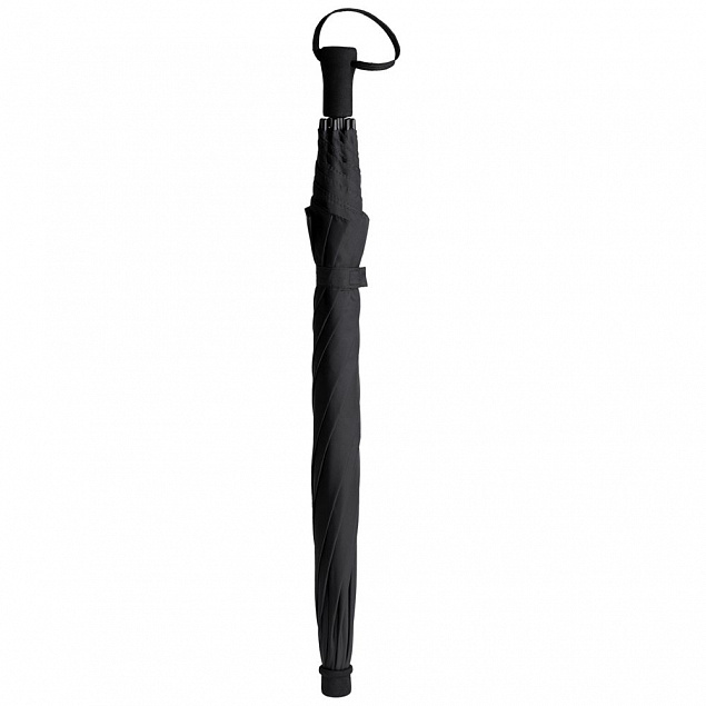 Зонт-трость Hogg Trek, черный с логотипом в Санкт-Петербурге заказать по выгодной цене в кибермаркете AvroraStore