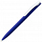 Ручка шариковая Pin Soft Touch, синяя с логотипом в Санкт-Петербурге заказать по выгодной цене в кибермаркете AvroraStore